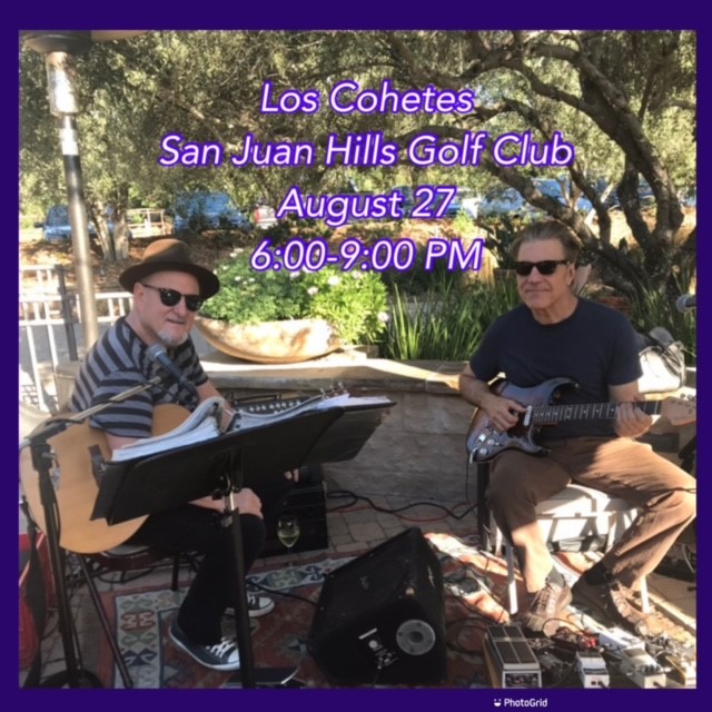 Join Los Cohetes Saturday, August 27 at San Juan Hill Golf Club